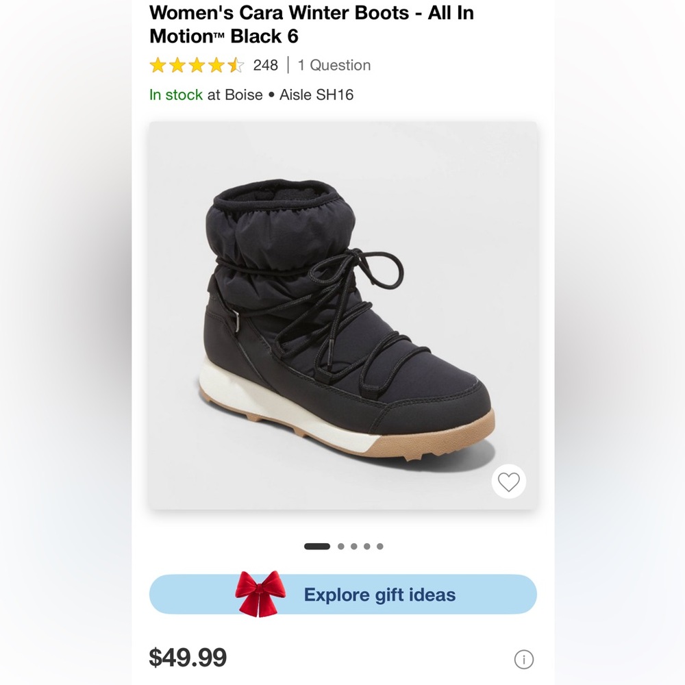 Snow / Winter Boots sz 6 NWT